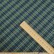 Diagonal Plaid Teal , Американська бавовна для рукоділля та одягу 04a-6i1 фото 4