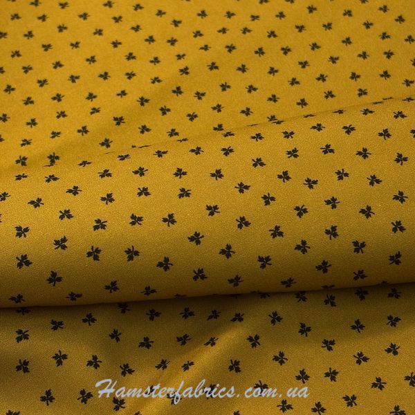 Ochre Leaf, Американский хлопок для рукоделия и одежды 108D-A25 фото
