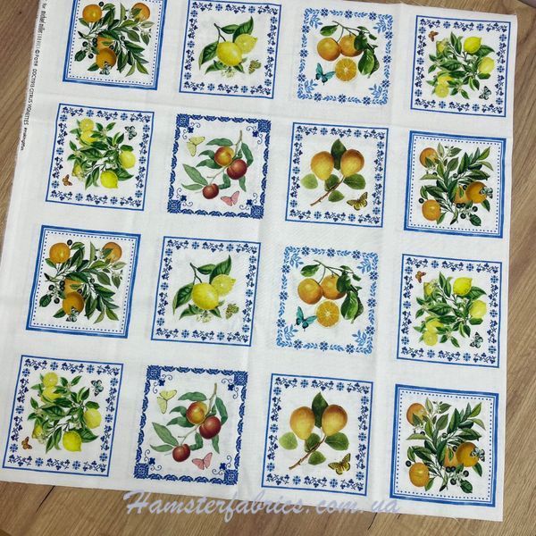 Citrus Riviera Panel Хлопок для рукоделия и одежды 9c8-c1b фото