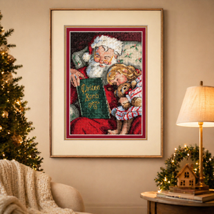 Рождественские истории Christmas Stories набор для вышивания мулине 08786D фото