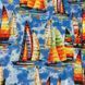 Colorful Sailboats, Американська бавовна для рукоділля та одягу 704-084 фото 3