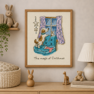 The magic of Christmas "Магия Рождества" набор для вышивки крестиком Bothy Threads XAJ17 фото
