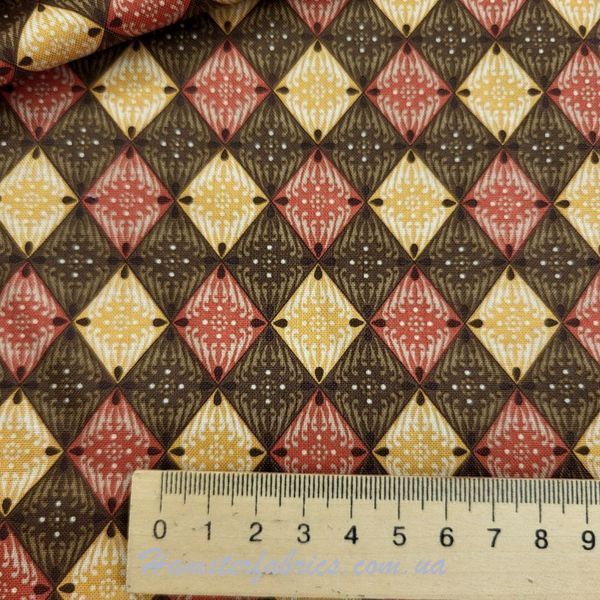 Spice Bazaar Brown, Американська бавовна для рукоділля та одягу 022-98a фото