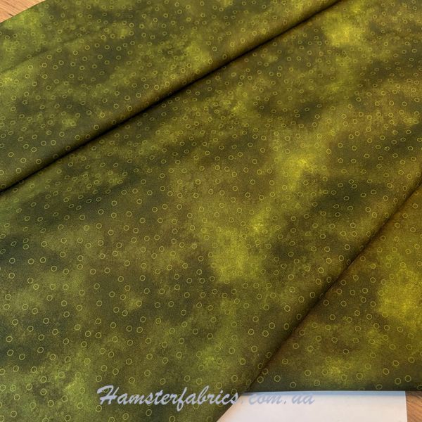 Tossed Dots in Army Green, Американский хлопок для рукоделия и одежды 77c-8cb фото