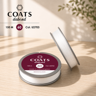 Coats Dabond 60 150 м белый цвет U2703D60150 фото