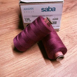 Нитки №120 цвет 0869 Saba Amann S0869 фото