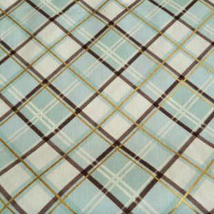 Tea Green Autumn Plaid, Американский хлопок для рукоделия и одежды  a28-c01 фото