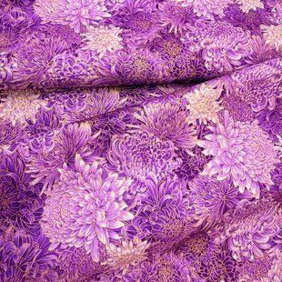 Chrysanthemum Metallic, Американский хлопок для рукоделия и одежды A7-113A-A25 фото