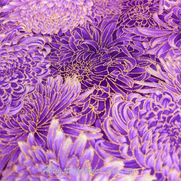Chrysanthemum Metallic, Американский хлопок для рукоделия и одежды A7-113A-A25 фото