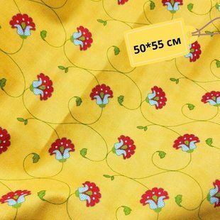 Yellow Rose, Американский хлопок для рукоделия и кукол 30c-374 1 фото