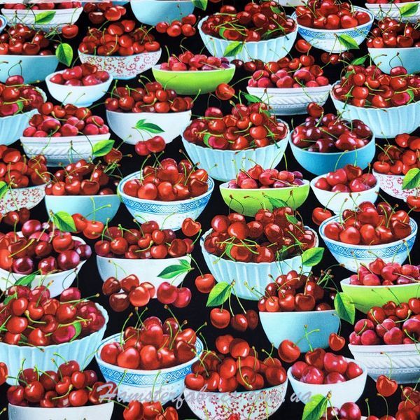 Fruit Bowls, Американский хлопок для рукоделия и одежды 1i4-355 1 фото