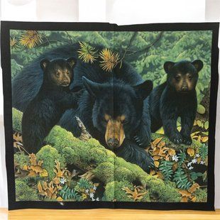 Bear Panel, Панель для рукоділля 76c-cb1 3 фото