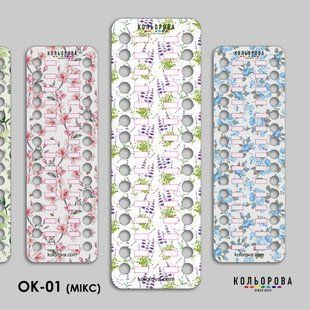 Цветочный микс Органайзер для мулине OK01 фото