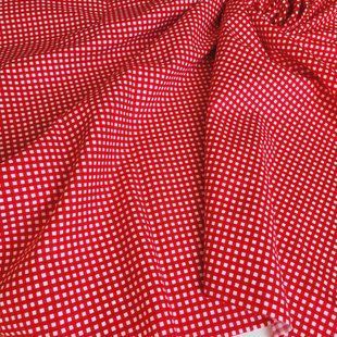 GINGHAM RED, Американська бавовна для рукоділля та одягу 992-86c фото