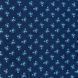 Dandelion Fluff on Navy Blue, Американский хлопок для рукоделия и одежды b57-86a фото 2