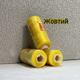 Нитки №40/2 цвет Желтый c1c-0i6 фото