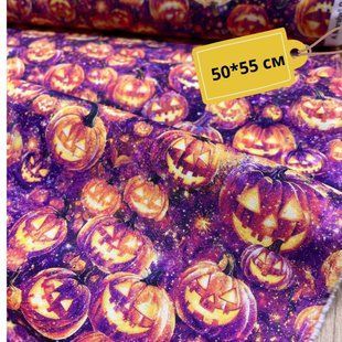 Pumpkin Magic Digital, Американский хлопок для рукоделия и одежды 696-29a 1 фото
