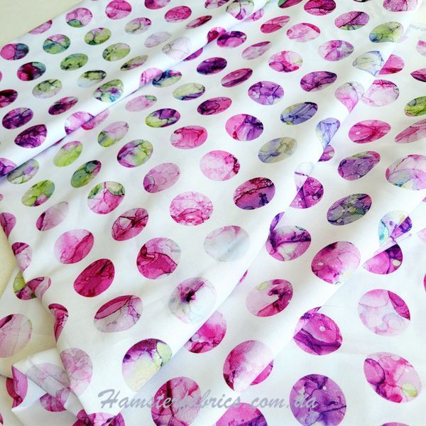 Modern Love Polka Dots, Американська бавовна для рукоділля та одягу c43-77i фото