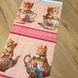 Kitties Stripe - Lt Mauve, Американский хлопок для рукоделия и одежды 01i-b9b фото 3