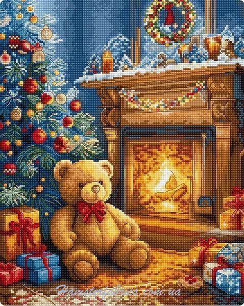 Christmas is coming  набор для вышивания нитями L9920 фото