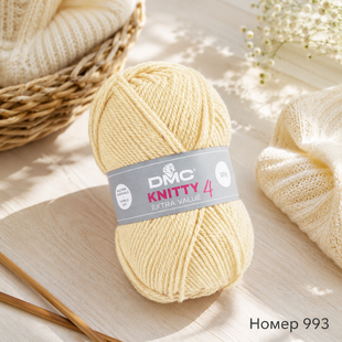 993 Пряжа DMC Knitty 4, 100% акрил 993Knitty4 фото