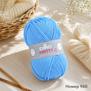 960 Пряжа DMC Knitty 4, 100% акрил 960Knitty4 фото