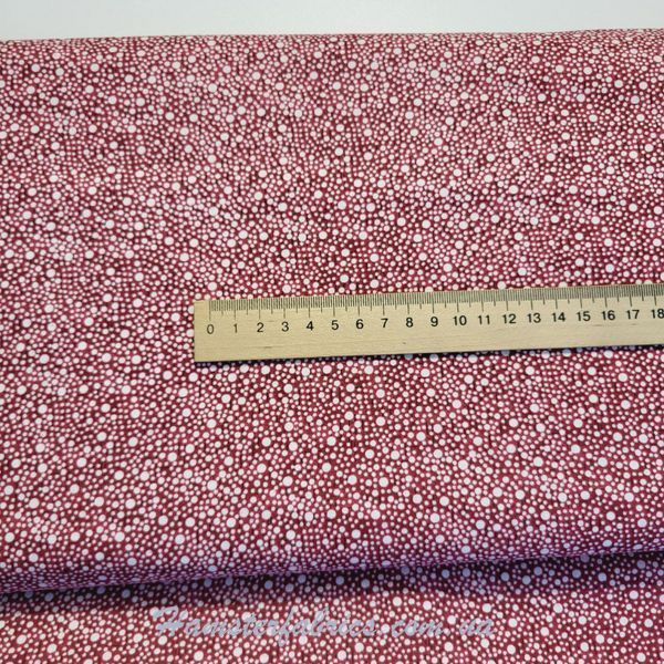 Sprinkles Burgundy, Американська бавовна для рукоділля та одягу 106-3bb фото