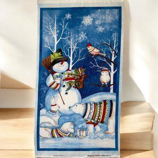 Snowy Friends Panel, Панель для рукоділля 5c5-308 фото