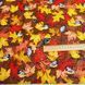 Leaves and Orioles Light Brown Хлопок для рукоделия и одежды  25a-164 фото 3