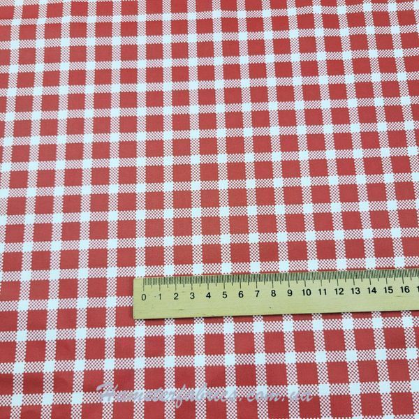 Plaid Red, Американська бавовна для рукоділля та одягу b47-36i фото