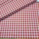 Plaid Red, Американська бавовна для рукоділля та одягу b47-36i фото 3