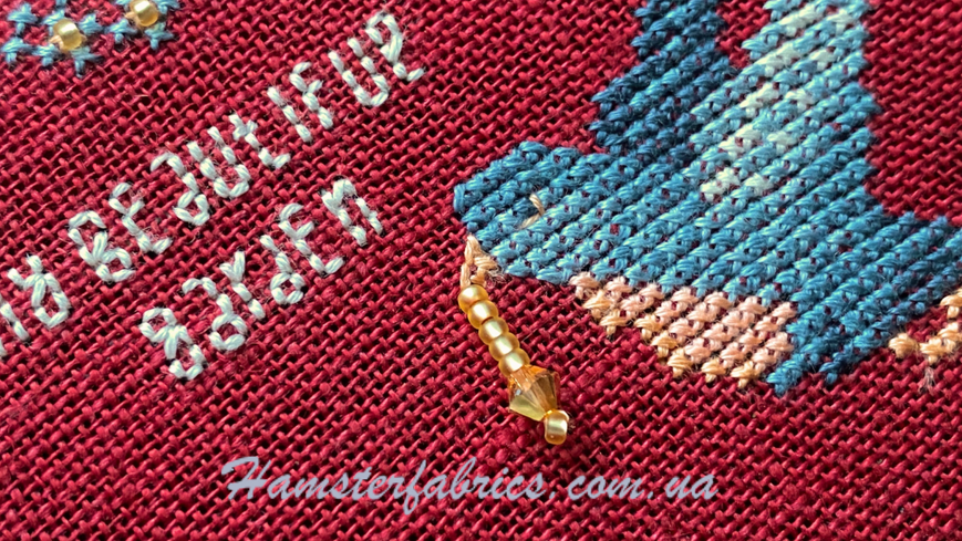 Садовница The Lady Gardener Печатная схема + Bead Pack MilleFleur  VP-029-PR фото