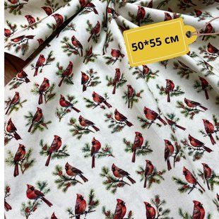 Cardinals Cream Digital, Американский хлопок для рукоделия и одежды 103-a22  1 фото
