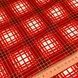 Red Christmas Holiday Plaid with Gold Metallic, Американский хлопок для рукоделия и одежды 11b-4i9 фото 4