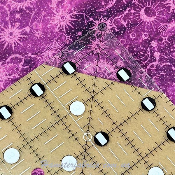 Лінійка дюймова 4,5" x 4,5" (11,43 см x 11,43 см) для печворка та квілтингу 363-841 фото