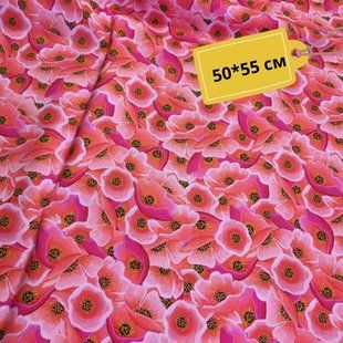 POPPIES, Американский хлопок для рукоделия и одежды 943-60c 1 фото