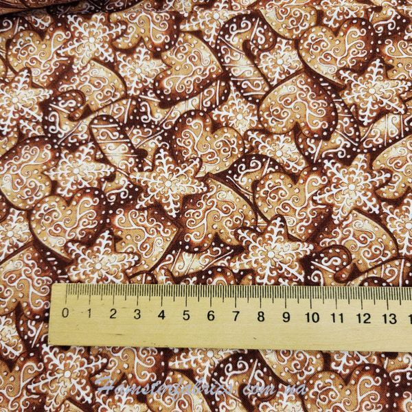 GINGERBREAD COOKIE, Американский хлопок для рукоделия и одежды 992-3bb фото