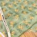 Moons and Flowers on Green, Американский хлопок для рукоделия и одежды 10b-530 фото 5