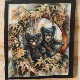 Forest friends Panel, Панель для рукоділля 3cc-bi9 3 фото