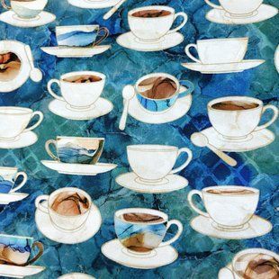 Mugs & Saucers, Американский хлопок для рукоделия и одежды 171-547 фото