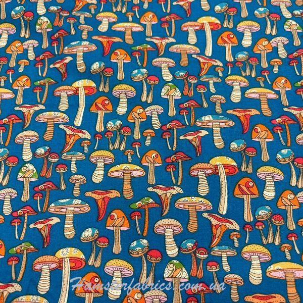 Mini Mushroom, Американский хлопок для рукоделия и одежды ca2-b7i  фото