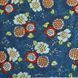 Flowers Navy, Американська бавовна для рукоділля та ляльок 599-957 фото 3